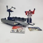 Vintage 1984 G1 Optimus Prime Pre-Rubsign Takara Japan w/ Trailer & Marketing