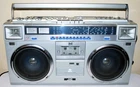 Vintage JVC RC-M70L Ghettoblaster Boombox Stereo Radio Cassette Recorder As Is