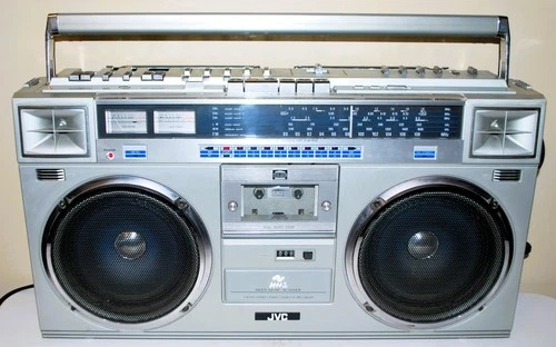 Vintage JVC RC-M70L Ghettoblaster Boombox Stereo Radio Cassette Recorder As Is