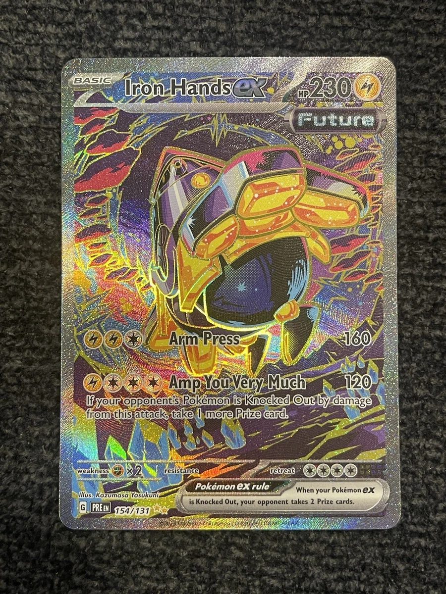 iron hands ex pokemon card value Iron Hands Ex Pokémon TCG Cards for sale