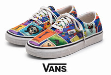 Vans Old Skool Multicolor Skull Print Sneakers Mens Low Top Shoes