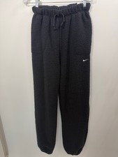 Nike Women  s Therma-Fit Black Fleece Joggers FullLlength size medium. NWT.
