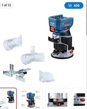 ⭐️NEW⭐️ Bosch 18V Brushless Colt Palm Router GKF18V-25N