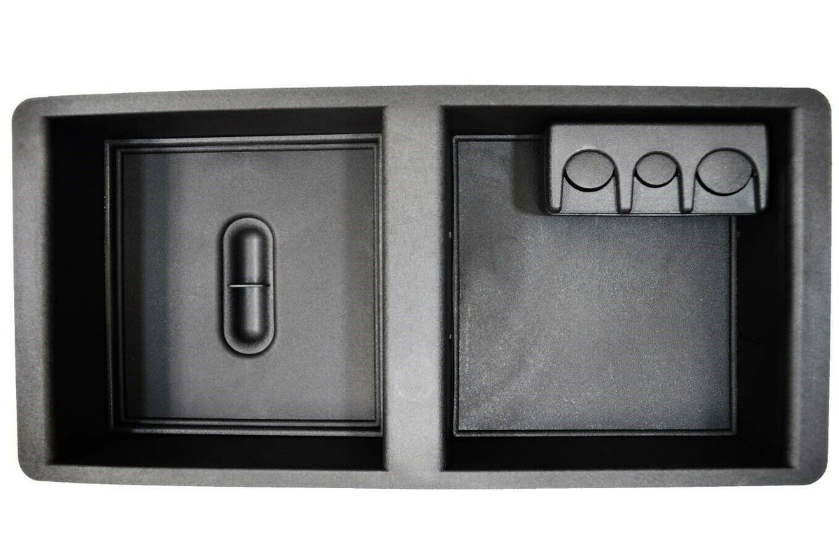 fits 2015 to 2017 Chevrolet Silverado 3500 HD Center Console Tray Organizer