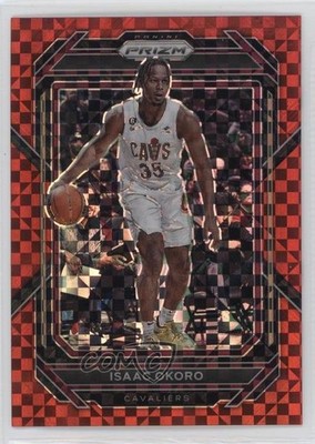 2022-23 Panini Prizm Red Power Prizm 28/75 Isaac Okoro #78 1o2