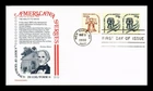 DR JIM STAMPS US COVER ABILITY TO WRITE AMERICANA SERIES FDC ARISTOCRAT CACHET