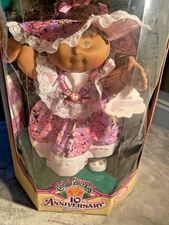 Vtg 1992 Cabbage Patch Doll 10th Anniversary Ltd Edition Hasbro Zora Mae NRFB