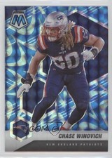 2021 Panini Mosaic Reactive Blue Mosaic Prizm Chase Winovich #141 uw5