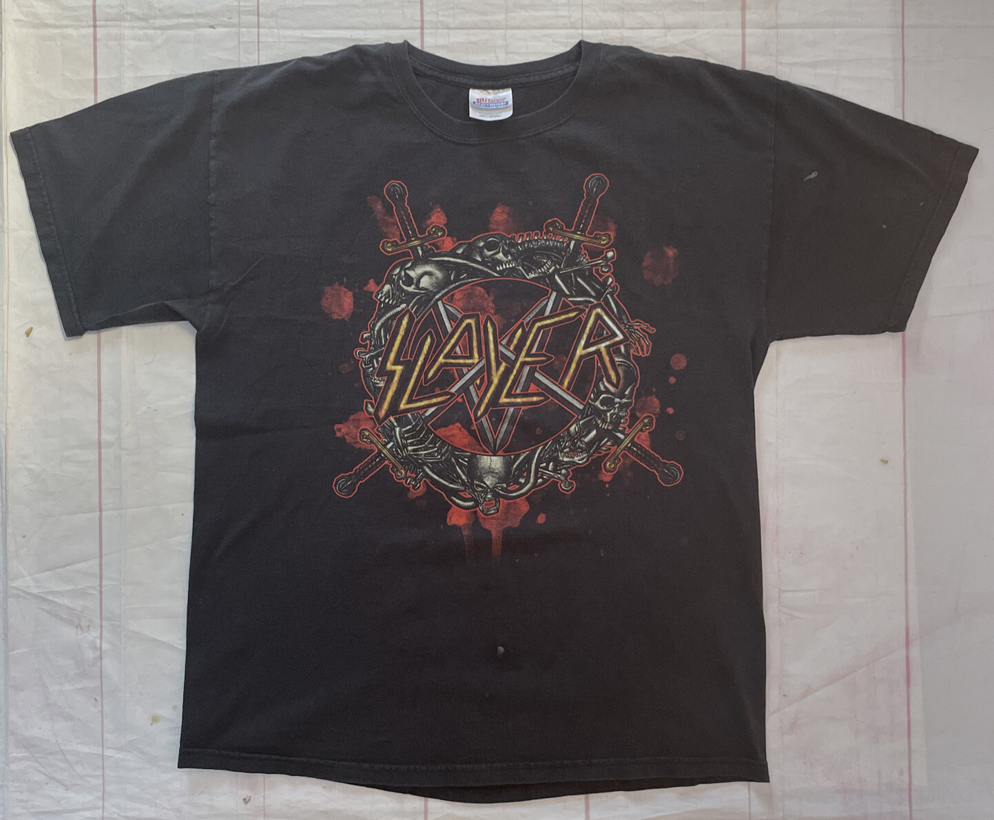 Slayer — Metal Rock Promo (Y2K) vintage concert t-shirt