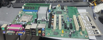 Intel D945GNT D945PSN D945PLRN LGA775 Motherboard w/3.4Ghz CPU, 2GB & Extra I/O