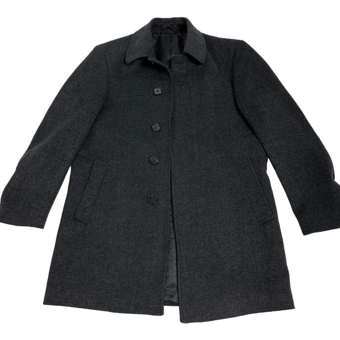Lauren Ralph Solid Wool-Blend Button-Up Overcoat … - image 4