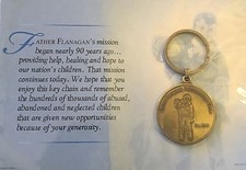 Father Flanagan Keychain NOS
