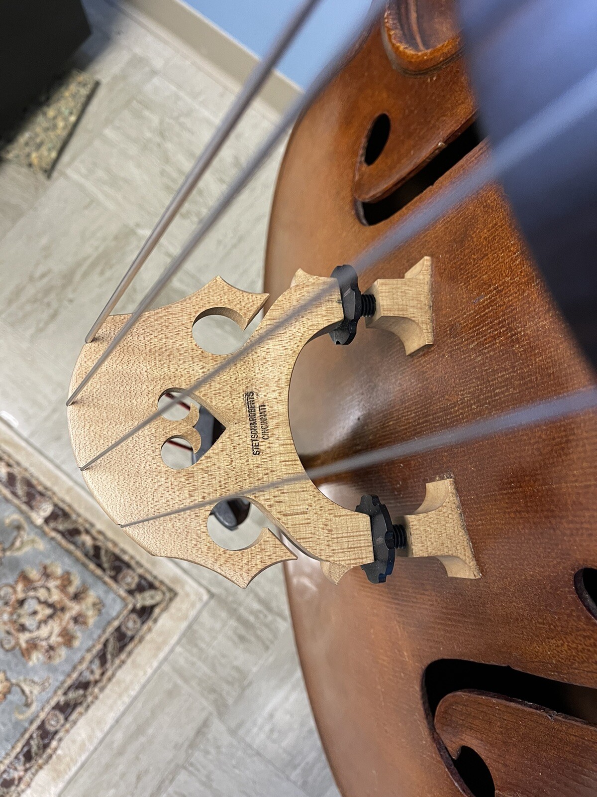 3/4 upright double bass eBay