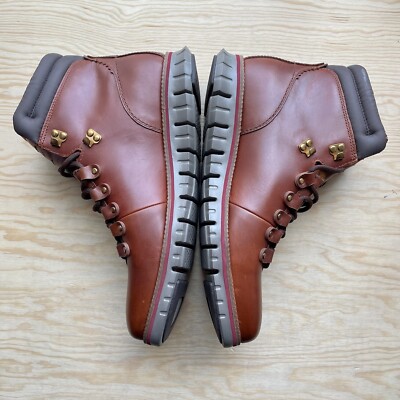Cole Haan Zerogrand Mens Boots Waterproof British Tan  display picture 3