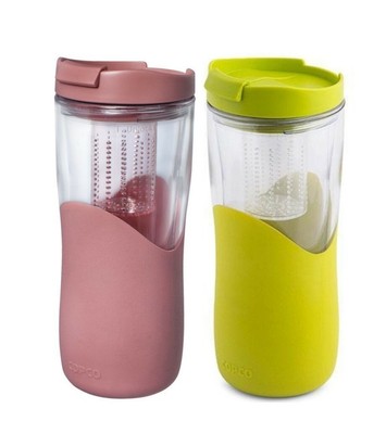 rose gold thermal cup