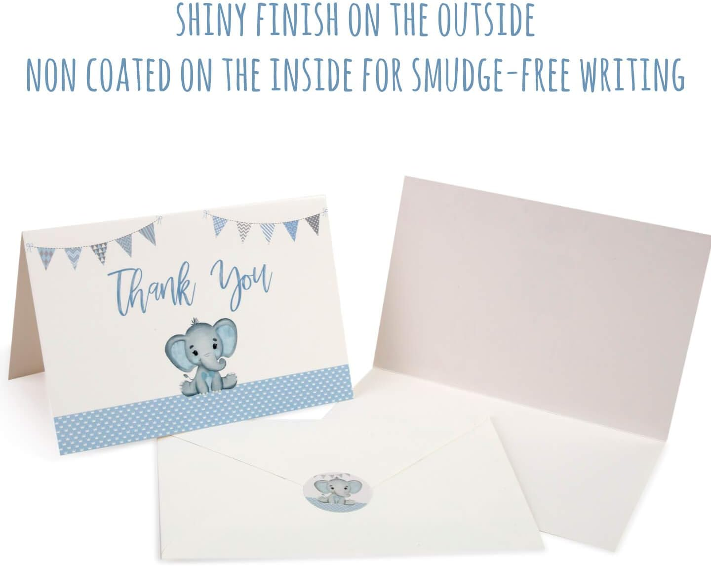 50 Baby Shower Thank You Cards Boy Baby Shower Thank You Cards Baby