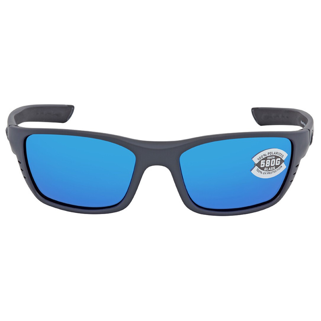 Costa Del Mar Whitetip Sunglasses Matte Gray/Blue Mirror  display picture 3