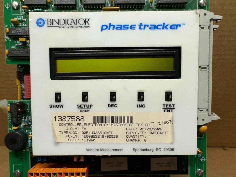 CELTEK LM7STACK BINDICATOR PHASE TRACKER CONTROLLER MOD ID: M32040 SHIPS SAMEDAY - Image 3 of 4