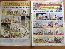 L'AVVENTUROSO grande settimanale d’avventure 21 (1935) Originale NERBINI