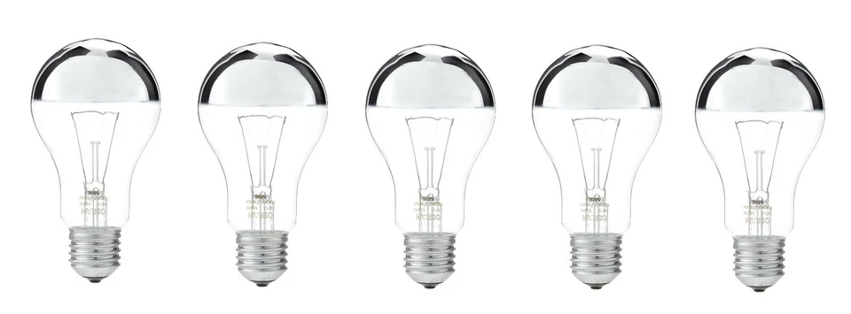 5x OSRAM Special Kopfspiegellampe E27 100W SILBER EEK: G (Spektrum A bis G) - Bild 3 von 4