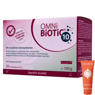 OMNi-BiOTiC 10 30 x 5g | 10 Bakterienstämme | Probiotikum für die Darmflora