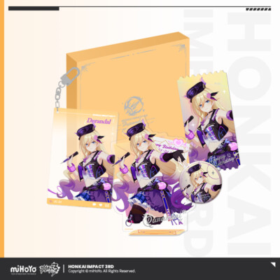 Honkai Impact 3 Official Durandal 2024 Birthday Souvenir Gift Box Collection Set