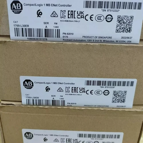 New Sealed 1769-L30ER / A CompactLogix 1MB ENet Controller 1769L30ER Free Ship - Picture 3 of 3
