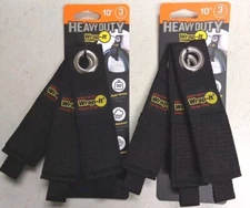 6 Wrap-It Heavy-Duty Storage Strap, 10in Model# 103-20BX Black