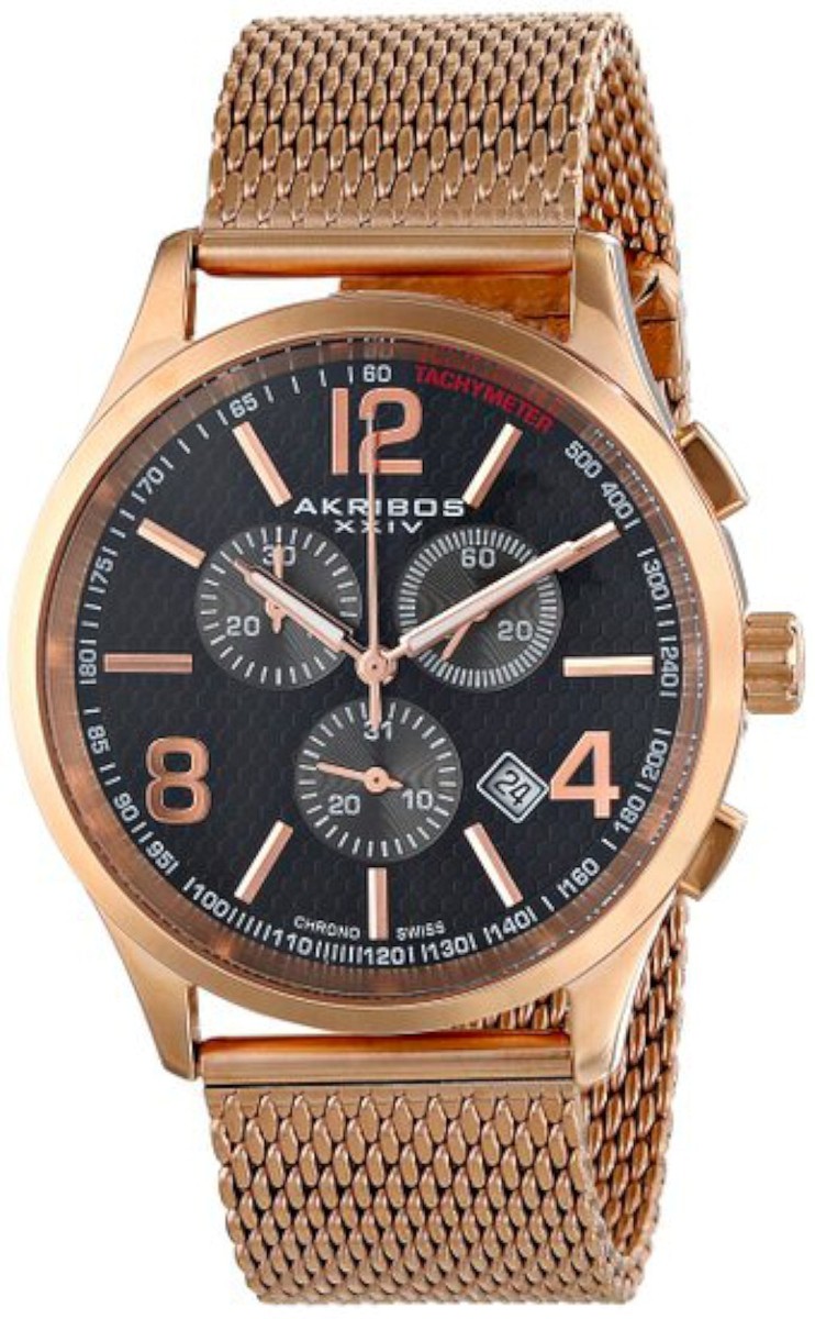 NEW Akribos XXIV AK719RG Men display picture 2