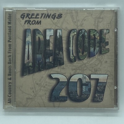 Greetings From Area Code 207 [Volume 1] CD OOP 2000 Portland Maine Local Music