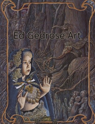 Limited Edition Signed & Numberd 12x16'' Original Art by Ed Gedrose