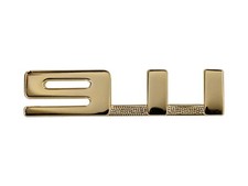 PORSCHE 911  SCHRIFTZUG GOLD EMBLEM MIT  2 MU...