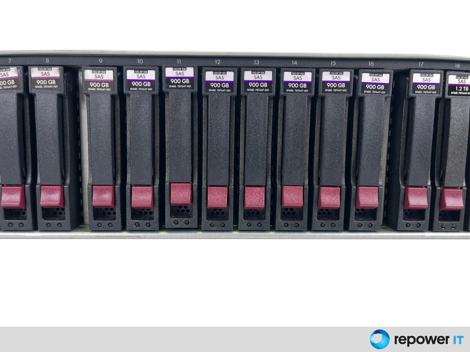 HP MSA 2040 FC SAN Storage 16Gbps 10GbE Dual Controller C8R09A 20TB SAS SSD - Bild 4 von 4