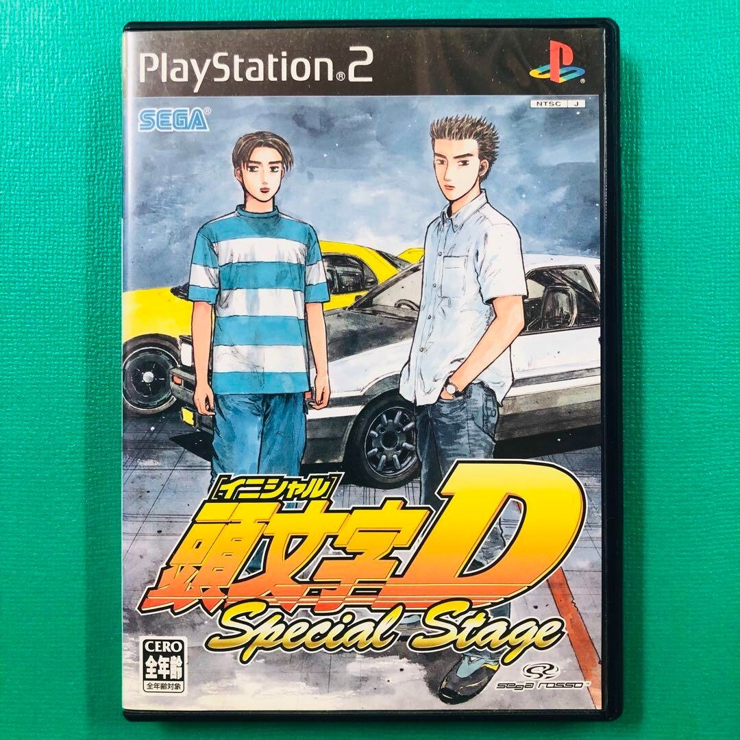 Initial D Special Stage PS2 Sega Sony Playstation 2 Japan