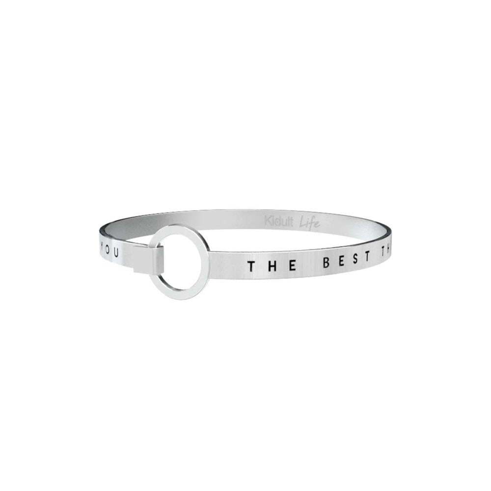 Bracciale Donna KIDULT LOVE 731056 Acciaio Silver The Best Thing F.P.
