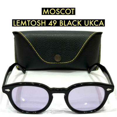MOSCOT LEMTOSH ブラックサングラス モスコット MOSCOT サングラスカスタム LEMTOSH レムトッシュ BLACK