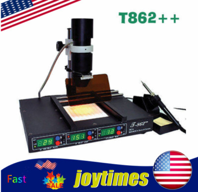 T862++ Infrared Irda BGA - Smt Smd Welder Reflow Rework & Soldering Station
