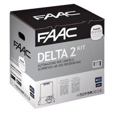 FAAC DELTA2 Kit 230V Automazione Elettromeccanica x Cancelli Scorrevoli