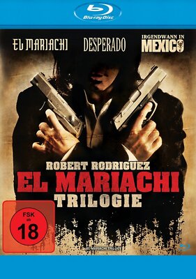 El Mariachi + Desperado + Irgendwann in Mexiko - Trilogy # 3-BLU-RAY-NEU
