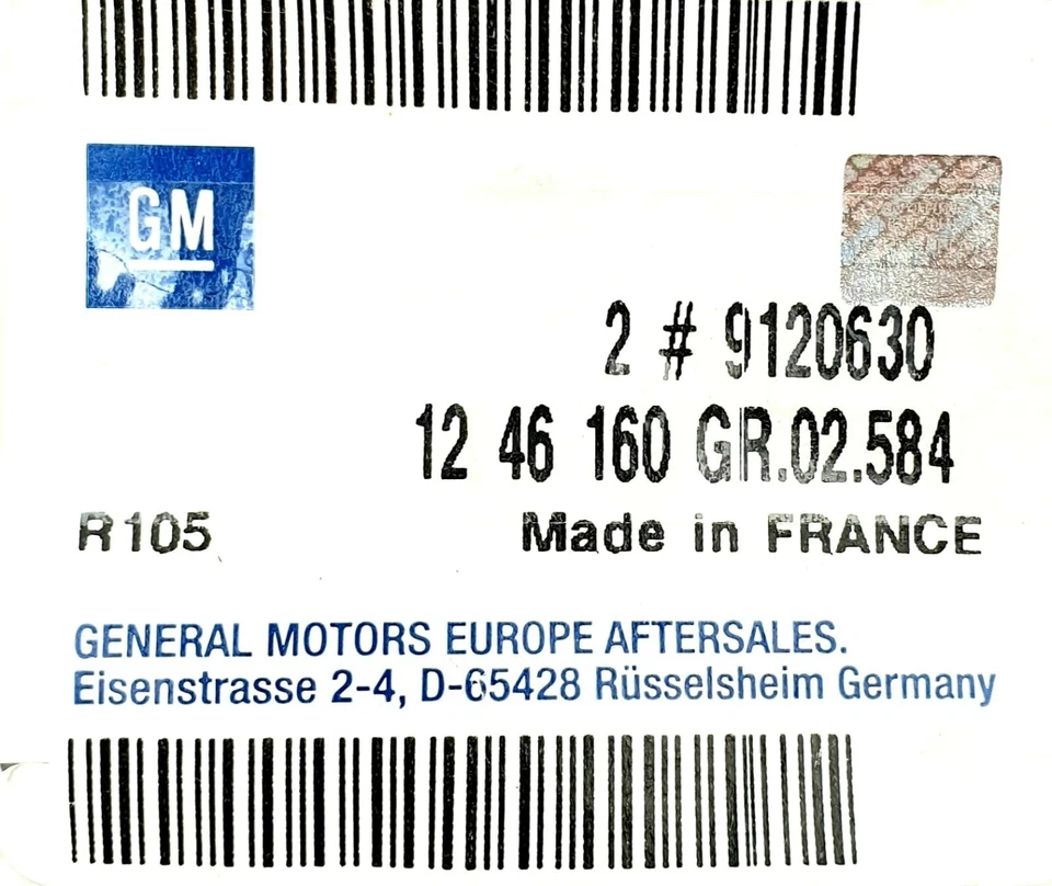 2x Original Opel GM Portalámparas Operación Vectra B, Omega B-9120630 - Imagen 2 de 4