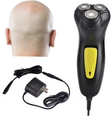Professional Corded Electric Shaver for Bald Heads and Stubble Trimming