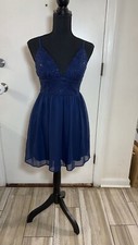 Windsor prom blue dress size 1
