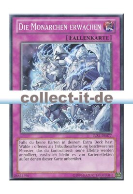 Yugioh LVAL-DE077 Die Monarchen erwachen - Unlimitiert
