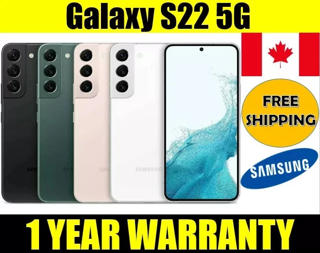 Samsung Galaxy S22 5G 128/256GB Unlocked - Good **Medium Shadow** Fully Function