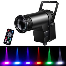 Pinspot Light 15W DMX Disco Ball RGBW Spotlight with Remote Control / DMX512 ...