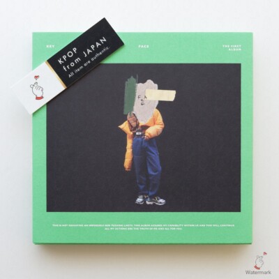 KEY from SHINee Solo CD FACE Green ver. with Photocard Set B Photo