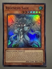 YUGIOH REGENESIS SAGE (EFFECT) ASIA ENGLISH EDITION ALIN-AE014 SUPER RARE