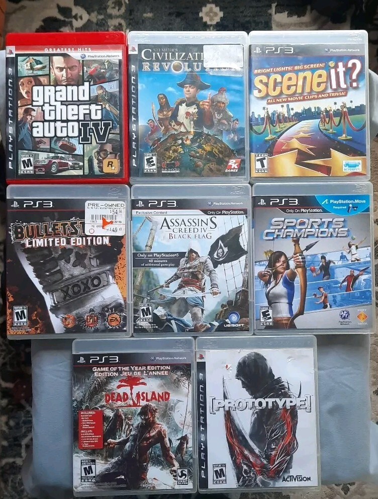 LOT DE 11 jeux PS3 Playstation 3 - PAL FRA Francais : GTA V,Last of us etc. EUR 29,90 - FR