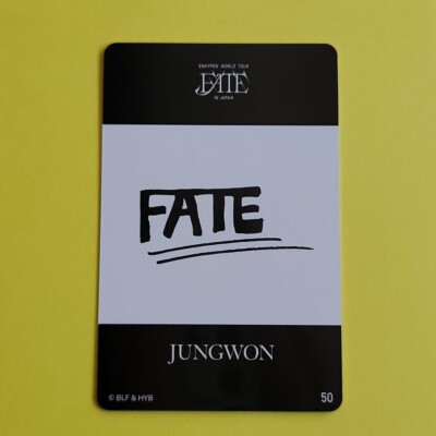 ENHYPEN FATE WORLD TOUR JAPAN 2023 Trading Card EN- MD Photo ENHYPEN FATE WORLD TOUR JAPAN 2023 Trading Card EN- MD Photo