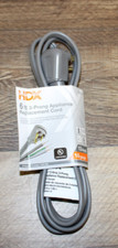 3 Prong Dryer Cord 6 Ft, 30 Amp Appliance Extension Cord 3 Prong 6 Foot, NEMA...